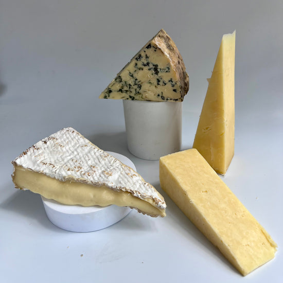  Here is our Great British Cheese board to help you make a patriotic centrepiece for your party or picnic, with four of Britain's best cheeses