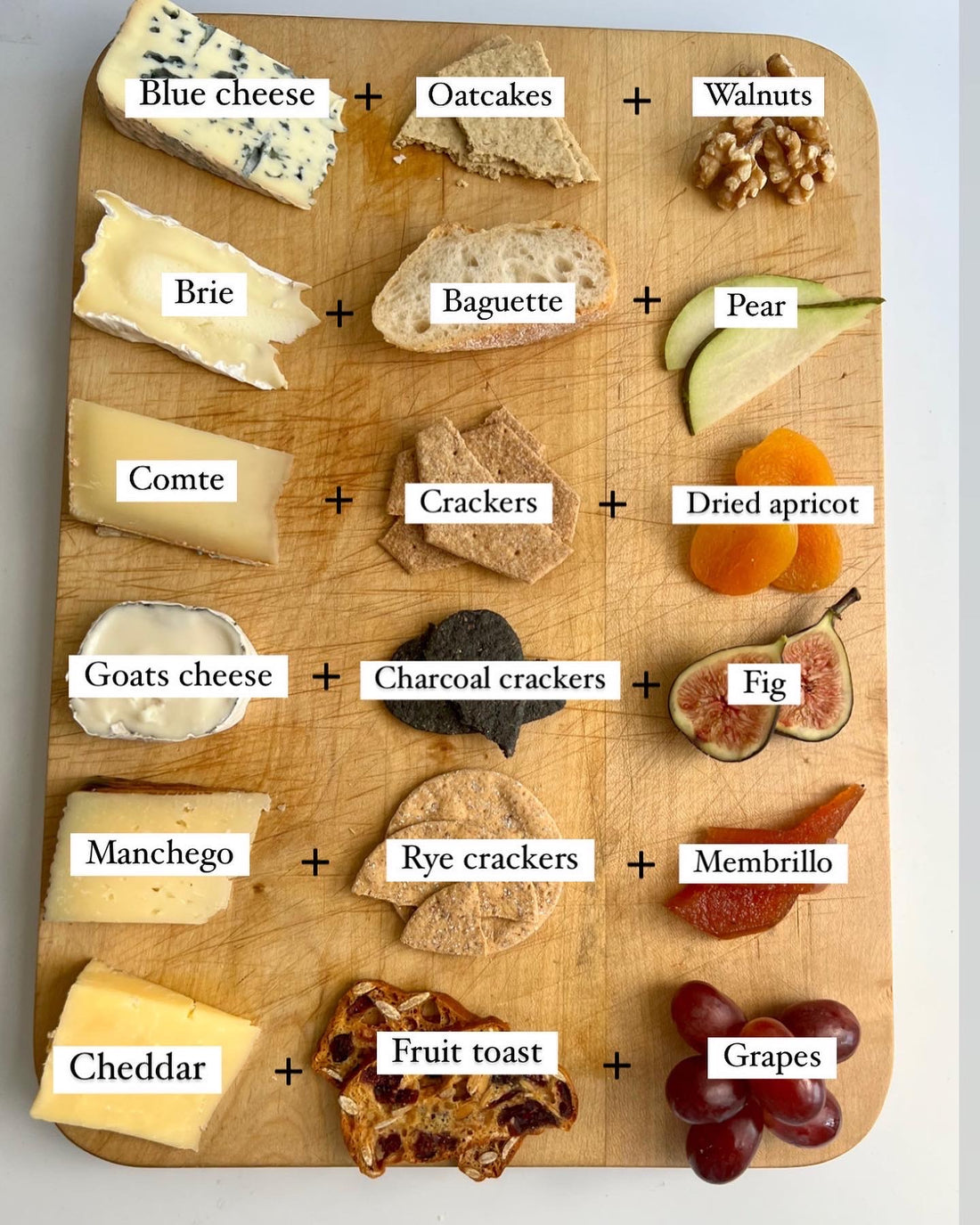 With my top 6 fool proof cheese board pairings you'll always be a winner! The top 6 cheese parings for spring 2022! wow your guest with these easy amazing pairings on your next cheese board
