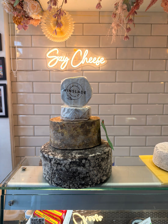 Sunday Brunch Cheese Selection – Winslade, Cornish Kern & Quicke’s Cheddar | Curated by Morgan McGlynn Carr