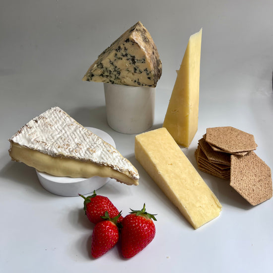  Here is our Great British Cheese board to help you make a patriotic centrepiece for your party or picnic, with four of Britain's legendary cheeses